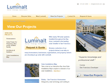 Tablet Screenshot of luminalt.com